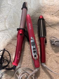 ヘアアイロン 3点セット まとめ売り　美容　コテ　カール