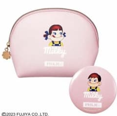 sweet 9月号 ペコちゃんポコちゃん  コスメポーチ＆ミラーのサムネイル