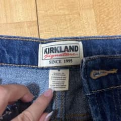 KIRKLAND Signature ハイライズ ストレートデニムパンツ 8のサムネイル