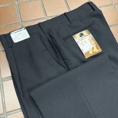 新品 本気で使える W97 ブラック メンズパンツ スラックス 冠婚葬祭にものサムネイル