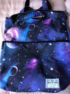 宇宙柄ショルダーバッグのサムネイル