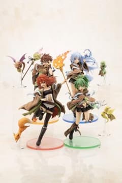 コトブキヤ特典付 霊使い エリア ヒータ ウィン アウス フィギュア 憑依覚醒付のサムネイル