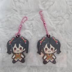 ラブライブ！ μ's 矢澤にこ もちどる ラバーキーホルダー