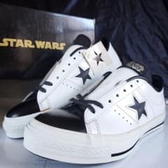 未使用 日本製 CONVERSE ONESTAR ワンスター スターウォーズ 黒 - メルカリ