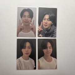 BTS ジミン トレカ4枚セットのサムネイル