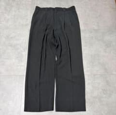 【稀少】vintage wide gray slacksのサムネイル
