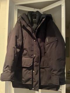 Goldwin フード付きダウンジャケット ブラックＬ最終値下げ GOLDWIN GORE-TEX フード付きダウンジャケット ブラック - メルカリ