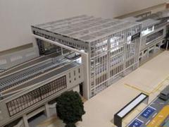Nゲージ　自作ストラクチャー　高架駅舎　ジオラマ Nゲージ 自作ストラクチャー 高架駅舎 ジオラマ - メルカリ