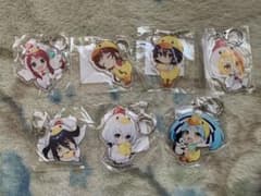 ゾンビランドサガ アクリルキーホルダー ドライブイン鳥 7種セットのサムネイル