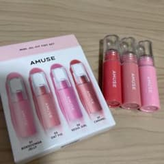 【新品未使用】アミューズ ジェルフィットティント ミニ 全色セット ジェルフィットティント｜AMUSEの人気色を比較 - . JEL-FIT TINT