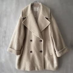 美品✨ガリャルダガランテ モヘヤシャギー Pコート オーバーサイズ 薄