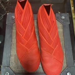 adidas サッカーシューズ オレンジのサムネイル