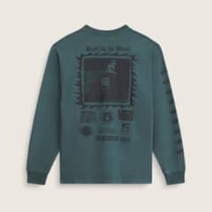 XLサイズ☆VANSアメリカ企画☆ロングスリーブTシャツ グリーン 