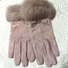 未使用品　クレイサス　手袋　薄ピンクのサムネイル