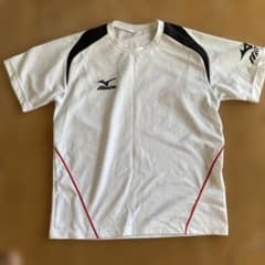 MIZUNO メンズ Tシャツ ホワイト Sサイズのサムネイル