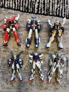 ガンプラセット 6体セット 組み立て済み ジャンク - メルカリ