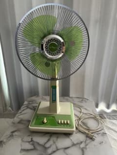 昭和レトロ扇風機　日立さわ風　H-646　完動品 HITACHI(日立)・扇風機・さわ風 ・昭和レトロ・H-646・No.241117-41