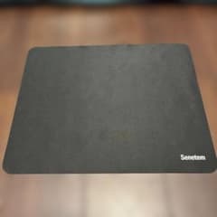 Senetem マウスパッド 黒 グレーのサムネイル