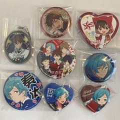 あんスタ 守沢千秋 深海奏汰 缶バッジ キーホルダー 8点セット - メルカリ