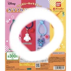 ディズニーキャラクター カラフルめじるしアクセサリー 2種セットのサムネイル