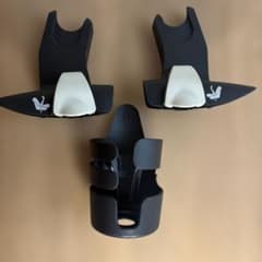 バガブー Bugaboo ベビーカー用 純正カップホルダー&アダプターセットのサムネイル