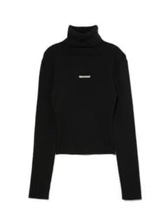 正規品 andmary Mary turtle knit tops black - メルカリ