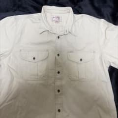 美品　FILSON アイボリー 長袖シャツ XL