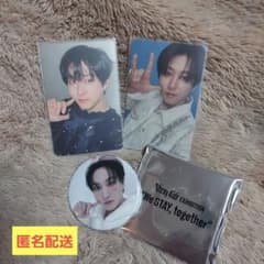 Stray Kids EXHIBITION 缶バッジチャンビン トレカおまけ付きのサムネイル