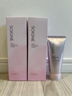 【ソワーニュ】クレンジング2本セット SOIGNE クリアクレンジングクリーム AL 130g×2 65g×1 - メルカリ