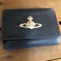 Vividnne Westwood三つ折りがま口財布☆ブラックのサムネイル