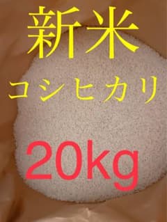 岡山県美星町産農家直送 コシヒカリ20キロ玄米 - メルカリ