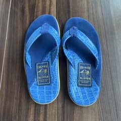 ISLAND SLIPPER アイランドスリッパ ブルー サンダル　サイズ7のサムネイル