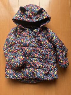 babyGAP 花柄 中綿ジャケット 80cmのサムネイル
