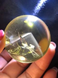 天然石 ガーデンクォーツ共生シトリンのスフィアご購入前に在庫確認必要F.100 天然石 ガーデンクォーツ共生シトリンのスフィアご購入前に在庫確認