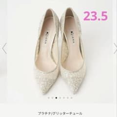 【美品】DIANA ベージュ グリッター ハイヒールのサムネイル