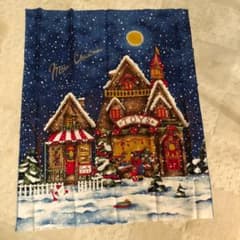 クリスマス  タペストリー  ヴィンテージ  蓄光のサムネイル