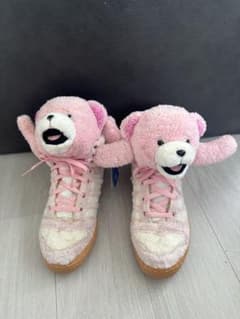 adidas×jeremy scott ジェレミースコット クマ スニーカー - メルカリ