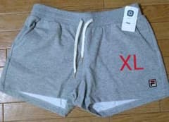 新品 タグ付き FILA フィラ テニスウェア ショートパンツ XL 杢グレーのサムネイル