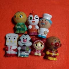 アンパンマン ソフビフィギュア 7体セットのサムネイル