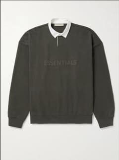 FEAR OF GOD ESSENTIALS ポロシャツ OFF BLACKのサムネイル