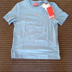 DIESEL 水色 半袖Tシャツ Sサイズのサムネイル