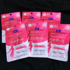 DHC 大豆イソフラボンエクオール 20日分×6袋のサムネイル