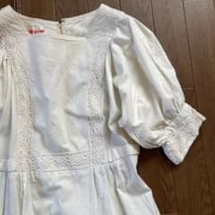 古着　ぽわん袖　ワンピースのサムネイル