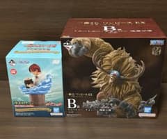 一番くじワンピース B賞チョッパー　ラストワン賞 シャンクス＆ルフィ フィギュアのサムネイル