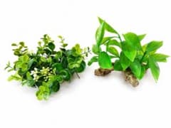 水槽用 人工水草 レイアウト素材 2種セットのサムネイル