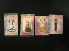 ラブアンドベリー クリアカード ウエハース　4枚セットのサムネイル