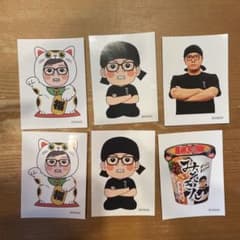ヒカキン HIKAKIN ステッカー みそきん6枚セットのサムネイル