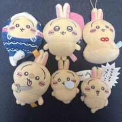 치이카와 토끼 마스코트 봉제 장난감 6 점 정리 판매