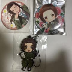 ヘタリア 中国 王耀 きゃらふろる 缶バッジ、ラバーストラップ