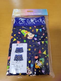 新品 東京ディズニーリゾート 40周年 ボクサーパンツ メンズ Mのサムネイル